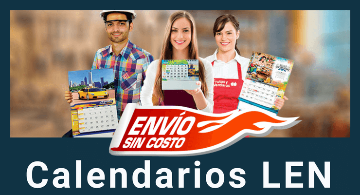impresión de Calendarios LEN impresión de Calendarios LEN